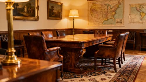 Beautiful Vintage Meeting Room Design Ideas