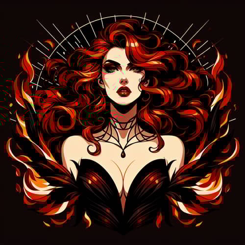 Lilith: The Captivating Femme Fatale of the Inferno