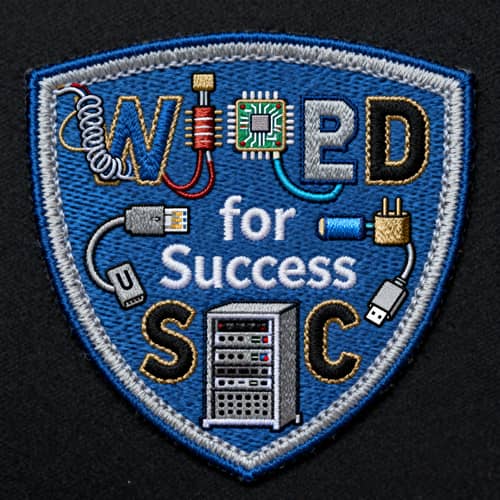 Wired for Success Beta Club Embroidery Patch
