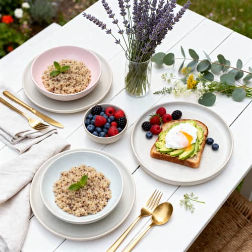 Gourmet Breakfast in French Countryside | Wellness Retreat Gourmet Breakfast in French Countryside | Wellness Retreat