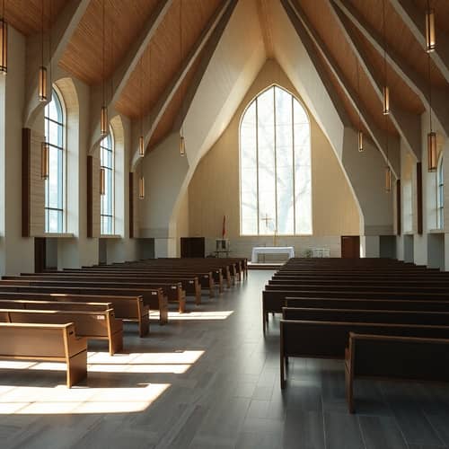 Modern Day Church Interior Design Inspiration