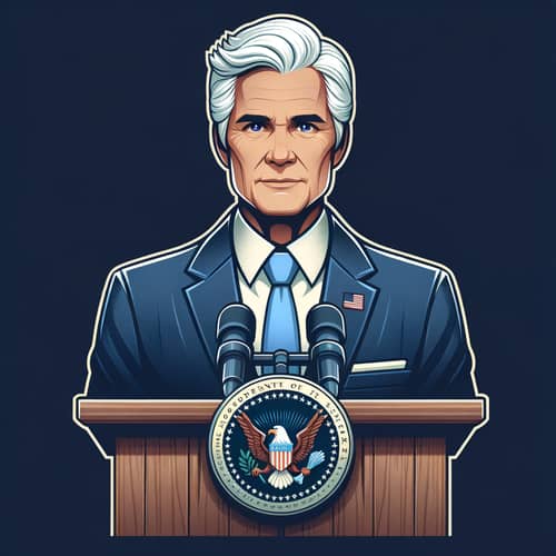 Biden Portrait: Warm, Intelligent Leadership Image