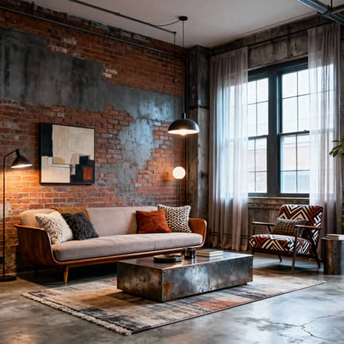 Eclectic Industrial Modern Living Room Ideas Eclectic Industrial Modern Living Room Ideas