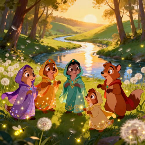 Charming Disney Animation Style for All Ages