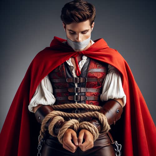 Real Life Young Strong Muscular Prince Imminent Execution
