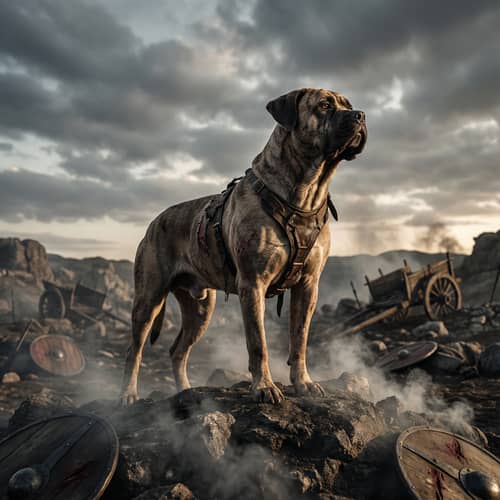 Valiant Dog: Symbol of Ancient Warrior Spirit