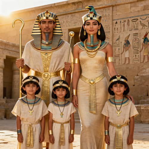 Transform Your Family into Pharaohs