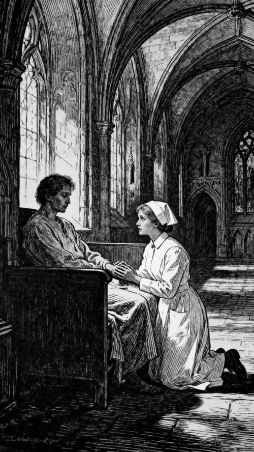 Compassion in a Gothic Hospital: A Nurse's Devotion