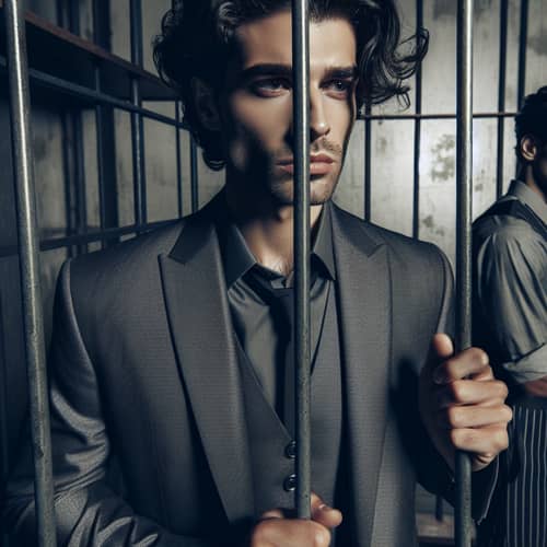 Justice Served: Mysterious Man Behind Bars
