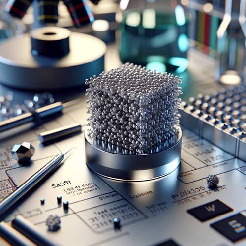 Piezoelectric Lead Titanate-Zirconate Element in Lab Setting