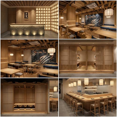 Authentic Japanese Restaurant Design Inspiration Authentic Japanese Restaurant Design Inspiration