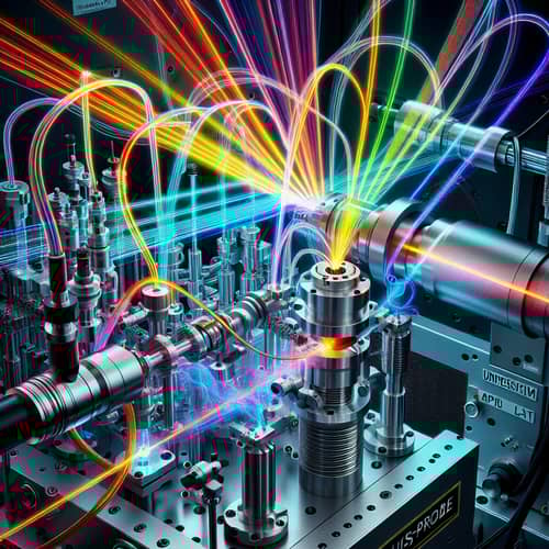 Intricate High-Speed Pump-Probe Experiment | Scientific Photography