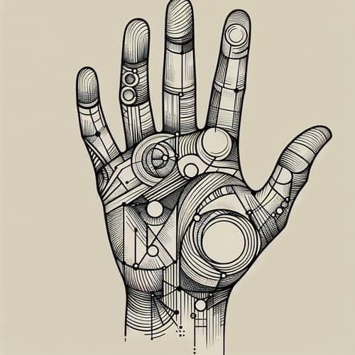 Hand Drawing Converted into Geometric Figure