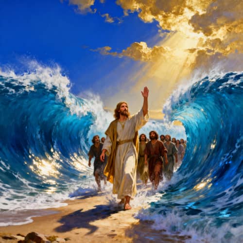 Prophet Split the Sea: A Miraculous Tale Prophet Split the Sea: A Miraculous Tale