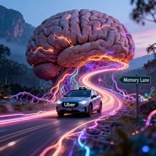 Surreal Journey: Uber in the Human Brain Surreal Journey: Uber in the Human Brain