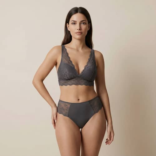 Realistic Virtual Female Model Wearing Lingerie Realistic Virtual Female Model Wearing Lingerie