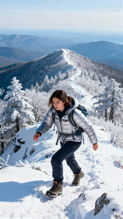 Winter Trail Climbing: Appalachian Adventure Winter Trail Climbing: Appalachian Adventure