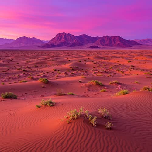 Otherworldly Desert Landscape