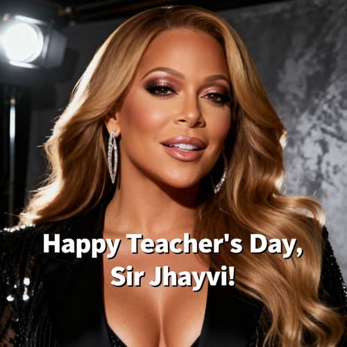 Mariah Carey Portrait - Happy Teacher's Day!