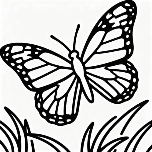 Simple Line Art Drawing Creation Simple Line Art Drawing Creation