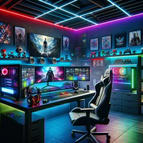 Modern Gaming Room Setup for Ultimate Gaming Experience