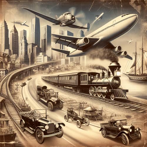Antique Urban Landscape: A Tale of Technological Evolution