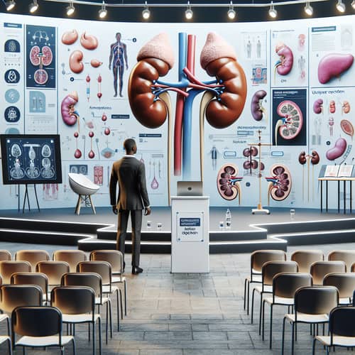 Nephrology Presentation Stage | Educational Talk Setup