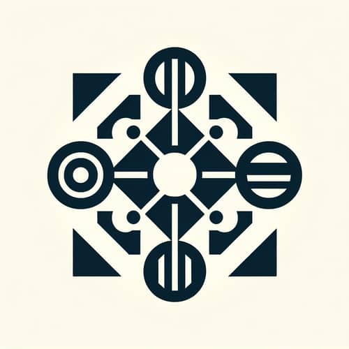 Symbolic Logo Design with Five Distinct Symbols