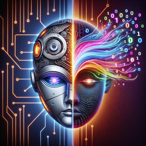 AI and Digital Marketing Intersect - Symbiosis Representation
