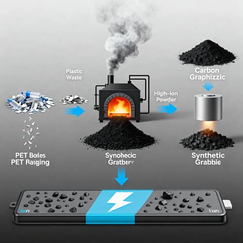 Transform Plastic Waste into Synthetic Graphite Transform Plastic Waste into Synthetic Graphite