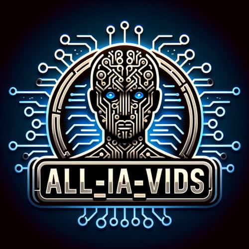 ALL_IA_VIDS - Artificial Intelligence YouTube Channel Logo Design