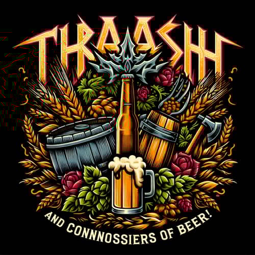 Thrash Metal Beer Logo Design | Artwork Showcase