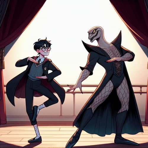 Harry Potter Ballet Performance with Voldemort | Wizard Dance Show
