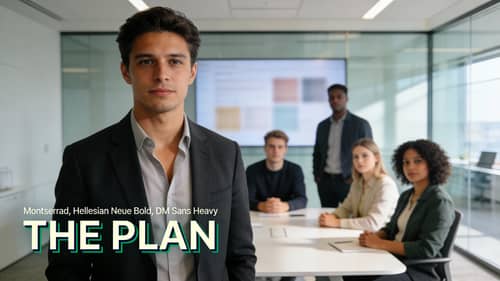 Professional Presenter in Modern UK Office Professional Presenter in Modern UK Office