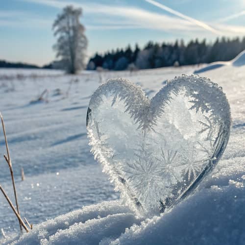 Cuore di Ghiaccio - Ice Heart Artwork