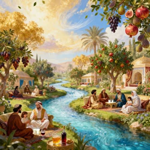 Visualizing Heaven: Jannah from the Quran Visualizing Heaven: Jannah from the Quran