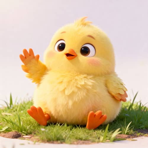 Cute Baby Chicken Animation Cute Baby Chicken Animation