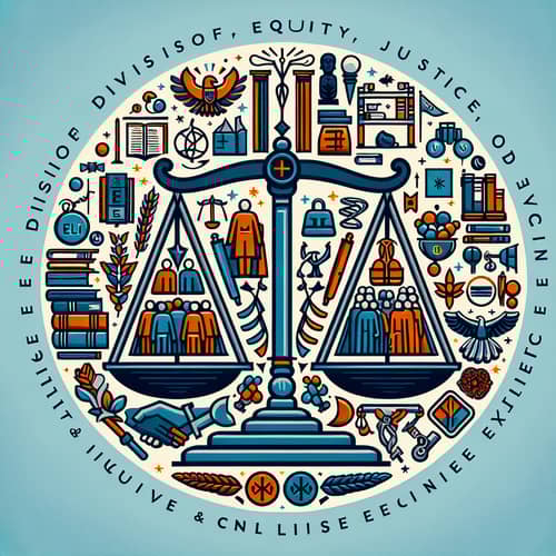 Division of Equity, Justice & Inclusive Excellence Emblem