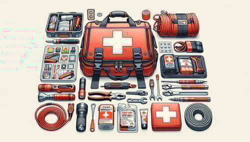Comprehensive Car Emergency Kit with Essential Tools