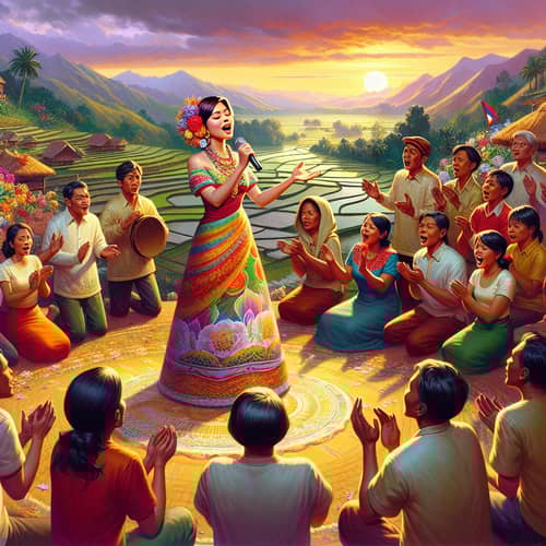 Vibrant Filipino Folk Song Celebration