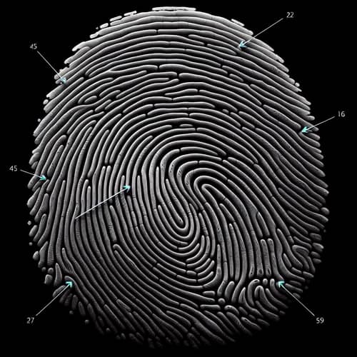 Fingerprint Terminal Points: Detailed Explanation