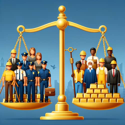 Symbolic Fight Against Corruption - Diverse Individuals and Scales
