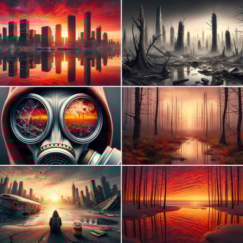 Post-Apocalyptic Urban & Natural Disaster Scenes