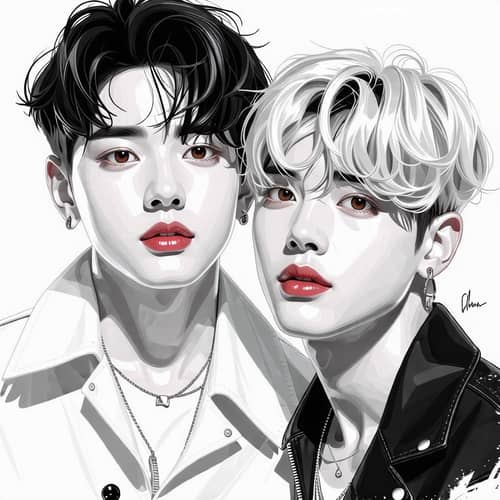Jimin and Jungkook BTS Photos | Behind the Scenes