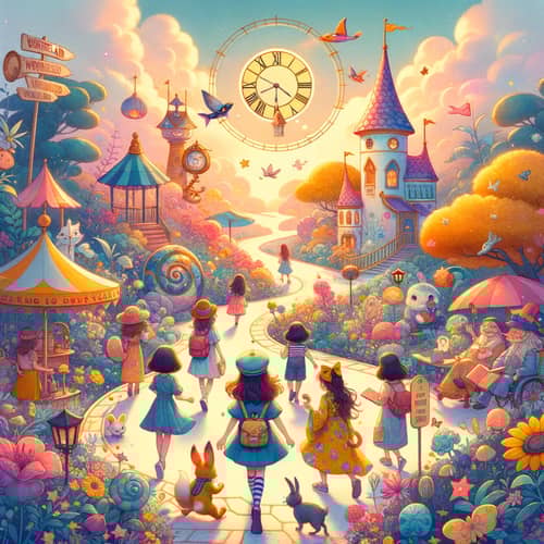 Linh's Adventure to Wonderland: A Magical Journey of Courage and Discovery