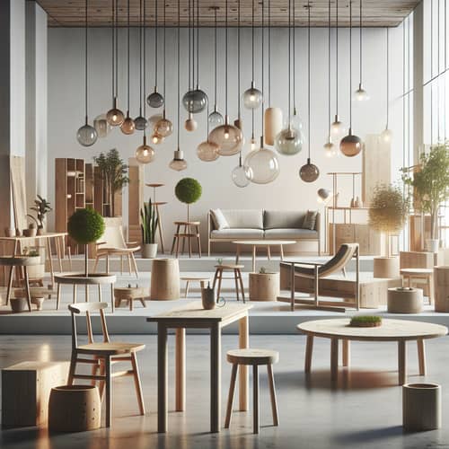 Sustainable Solutions with Minimalist Design | Eco-Friendly Furniture & Lighting