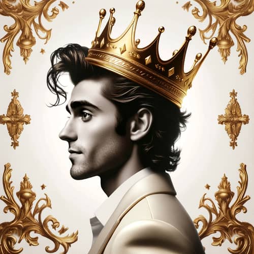 Disney Prince Pop Singer with Golden Crown