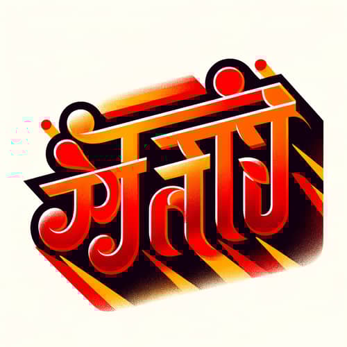 Indian Warrior Illustration with Vibrant Finish