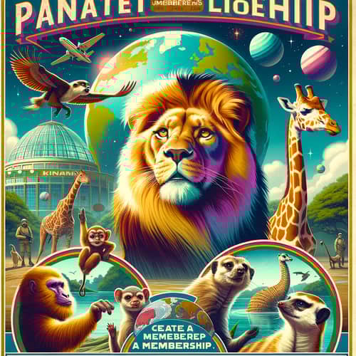Planet Wildlife Zoo Membership: Experience Adventure & Conservation