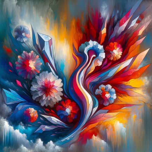 Endometriosis Artwork: Surreal Representation of Physical & Emotional Pain